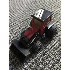 Remco 1998 DieCast Bull Dozer Red 4”